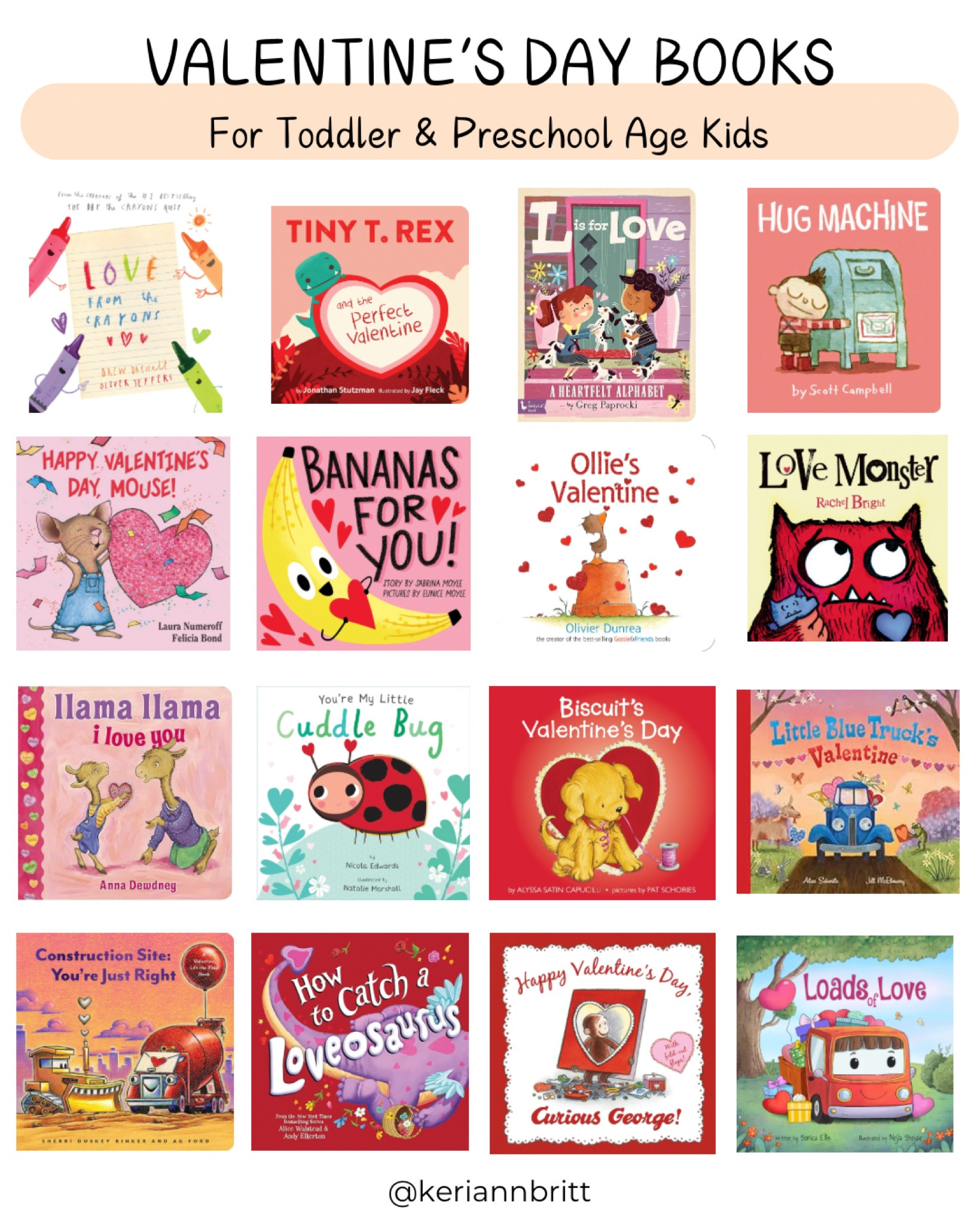 Valentine’s Day Kids Books for Toddlers and Preschoolers 

#LTKBaby #LTKSeasonal #LTKKids