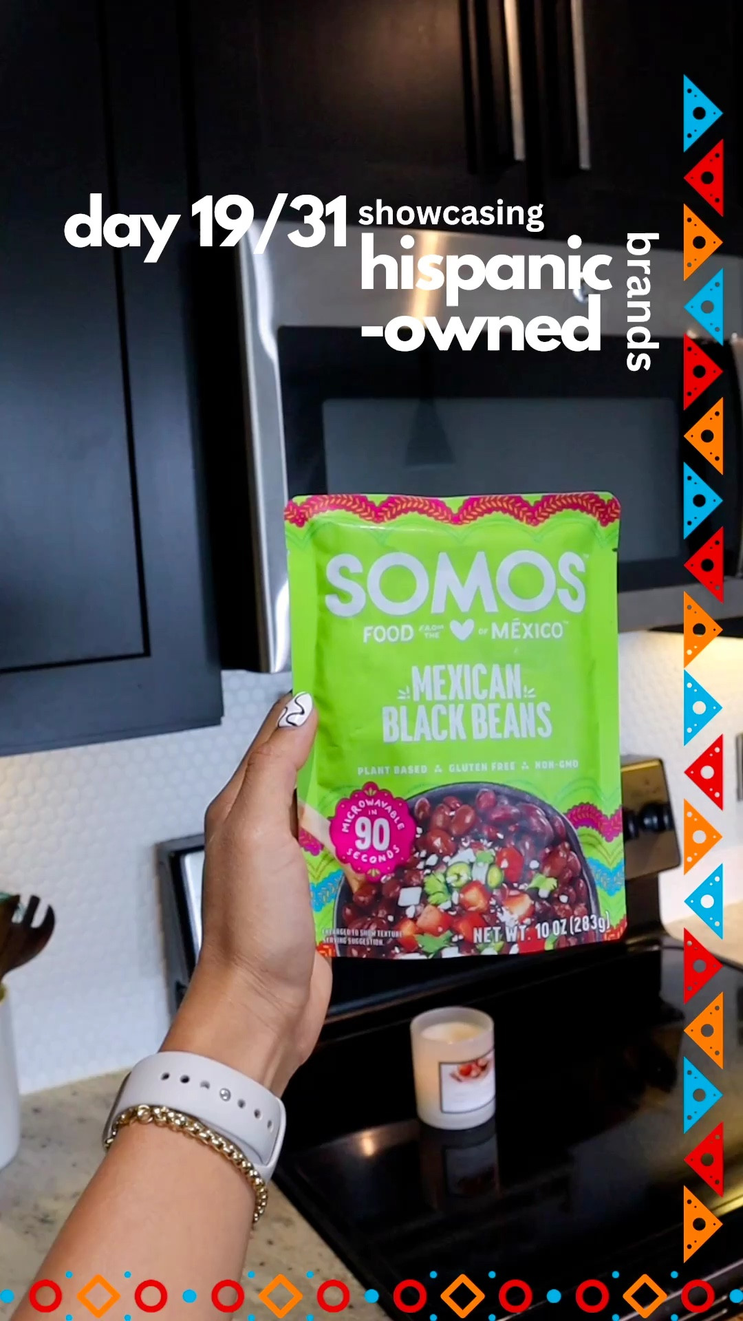 Day 19 of Hispanic owned brands is Somos 💙🌮🇲🇽🌯