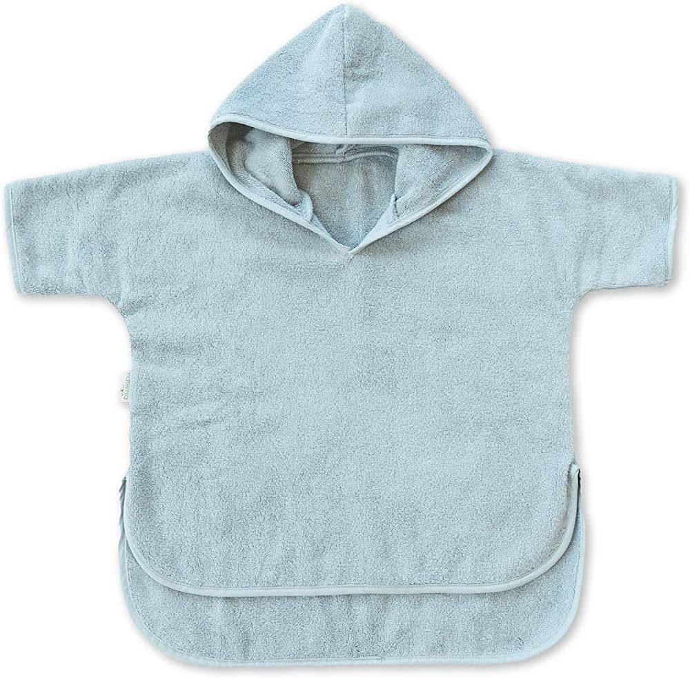 Natemia Organic Hooded Poncho Towel – Ultra Soft and Absorbent Cloud Touch Cotton Kids Cover-Up | Amazon (US)