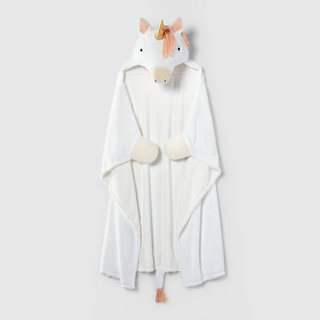 Unicorn Hooded Blanket - Pillowfort&#8482; | Target