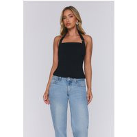Good For You Halter Top Black | Hello Molly (US)
