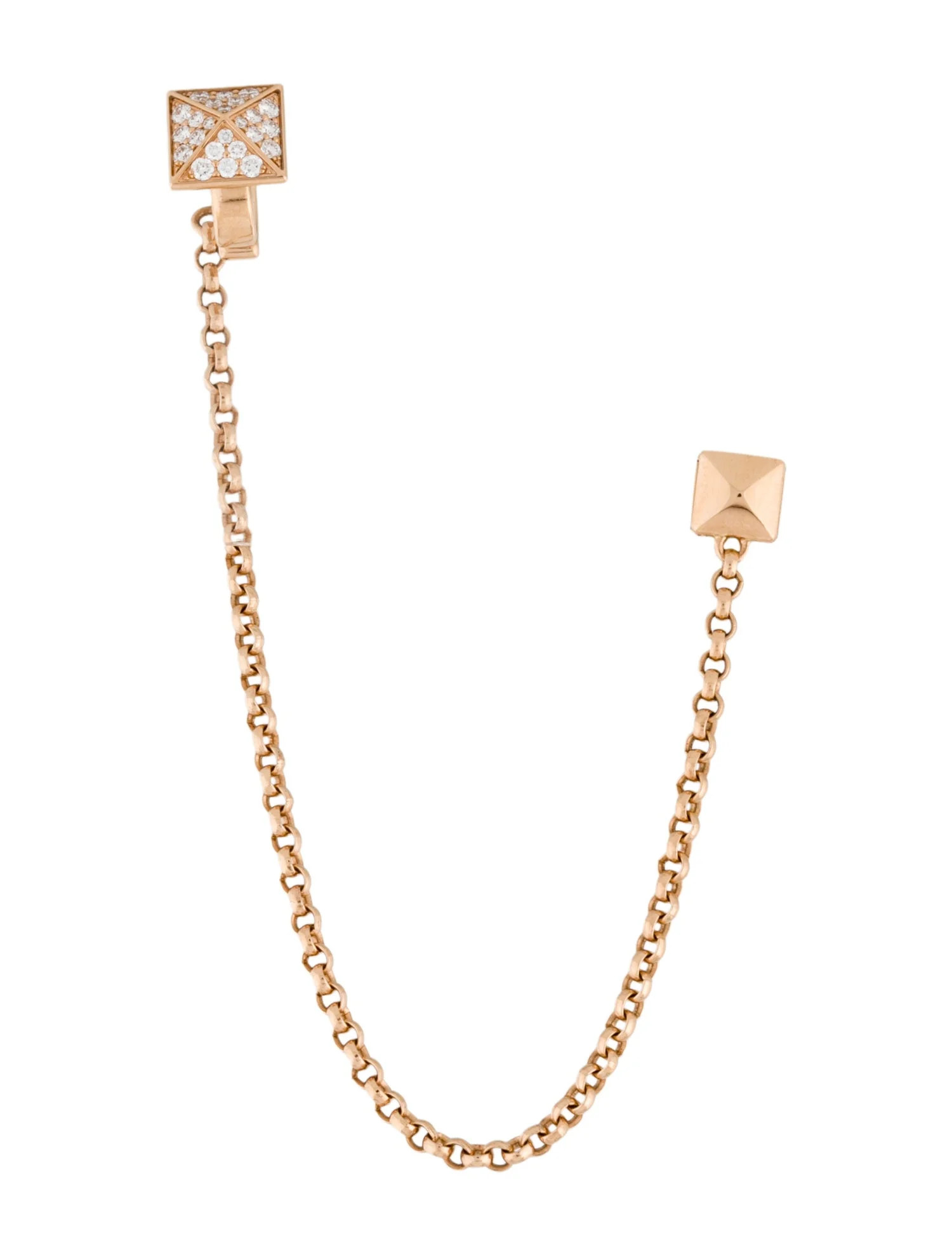 18K Diamond Clou d'H Single Cuff Earring | The RealReal