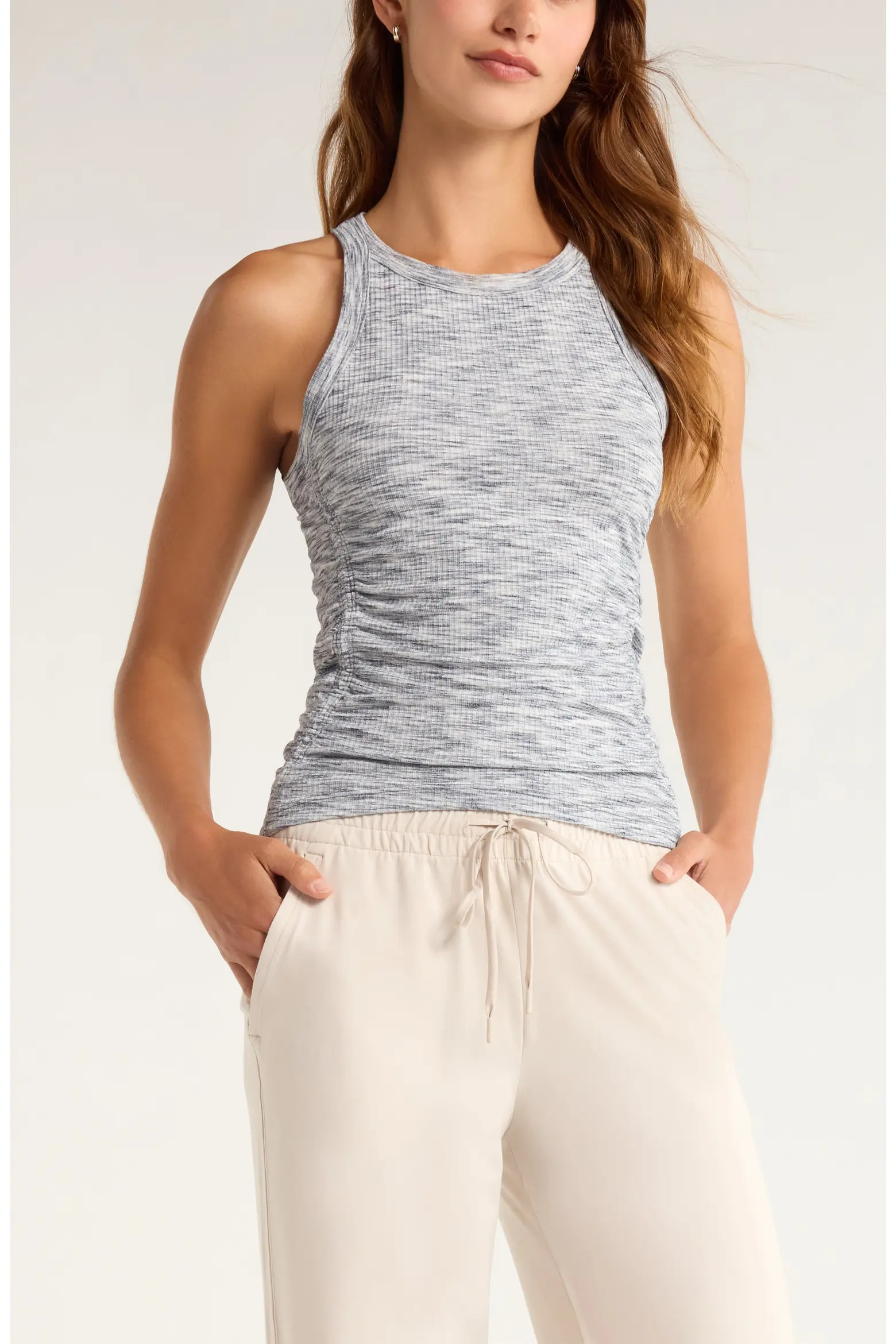 Reset Ruched Rib Tank (Women) | Nordstrom | Nordstrom