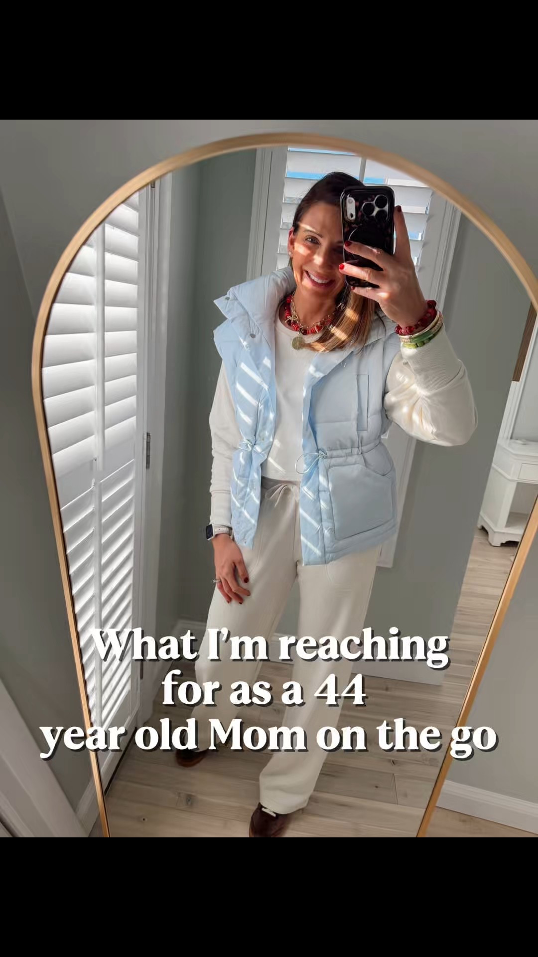 What I’m wearing as a 44 year old Mom on the go. Loving all things easy and comfy and these pieces are so versatile!!

#LTKdayinmylife #LTKmomlife #LTKOver40