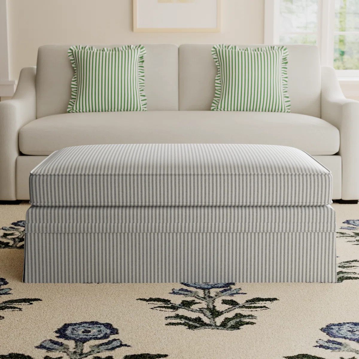 Shelby Upholstered Storage Ottoman | Wayfair North America