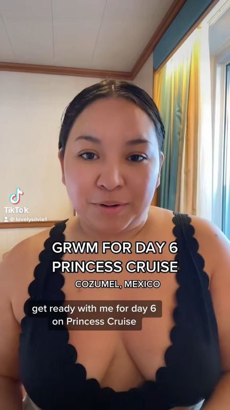 GRWM for day 6 on Princess Cruise Cozumel 

get ready with me, GRWM, vacation outfit, swimsuit, black bikini, summer outfit

#LTKswim #LTKunder50 #LTKbeauty