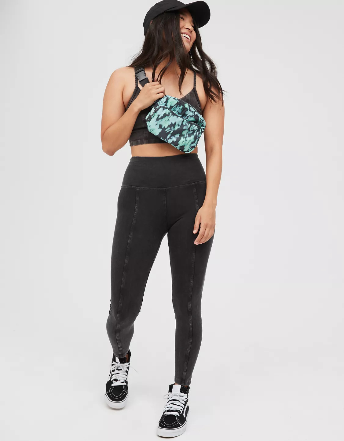 OFFLINE OG High Waisted Wash Legging | Aerie