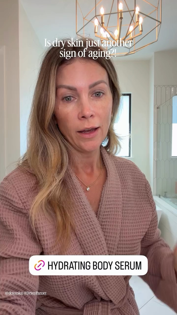 Is dry skin just another sign of aging?! @dewsyskin #DewsyPartner