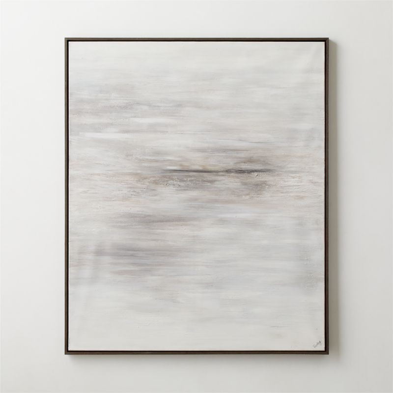 'Vanishing Point' Framed Wall Art 50"X60" | CB2 | CB2