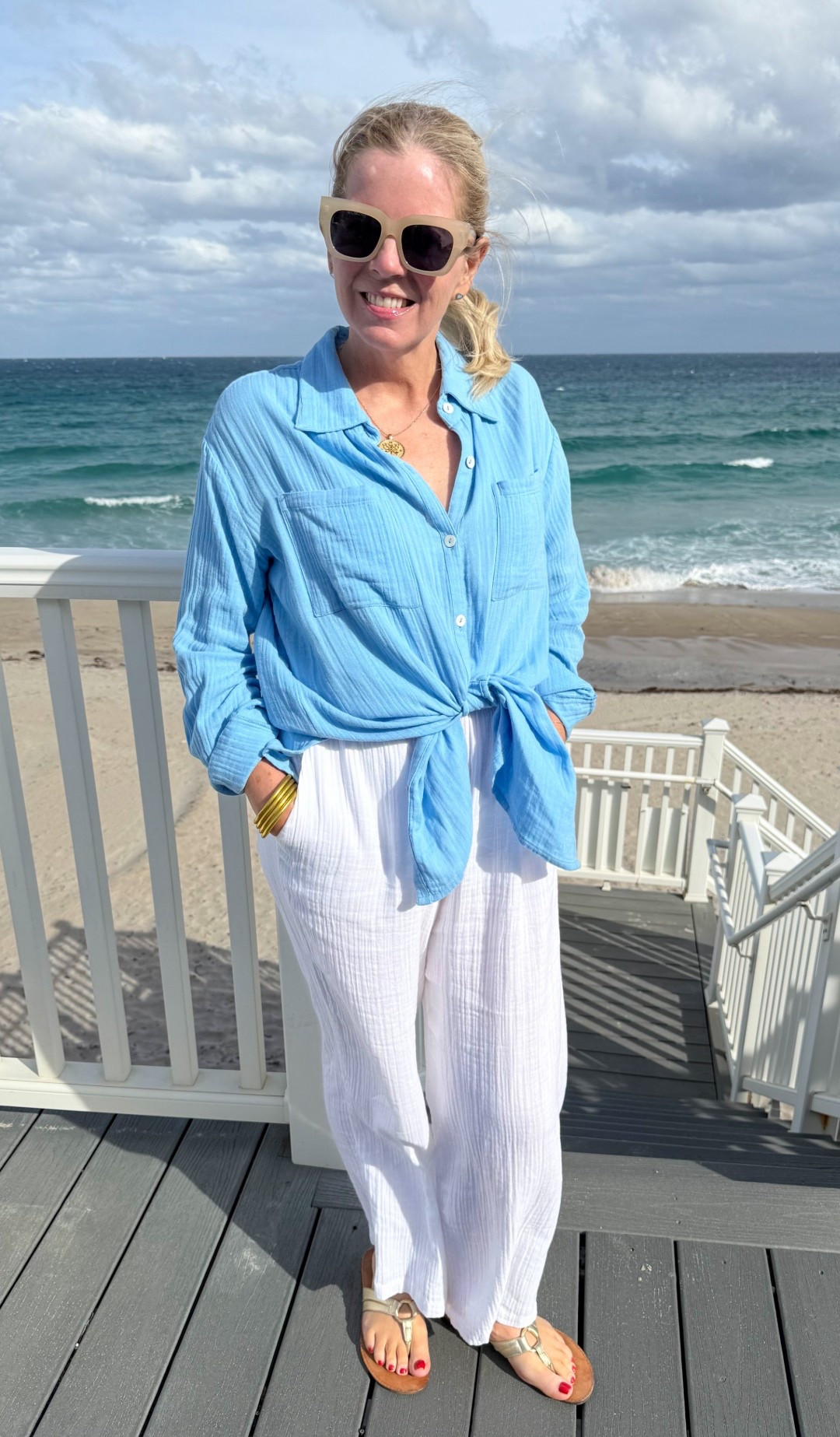 Love this resort look! Perfect for a day at the beach including a nice lunch by the ocean!🌊☀️🌴

#LTKHoliday #LTKOver40 #LTKTravel