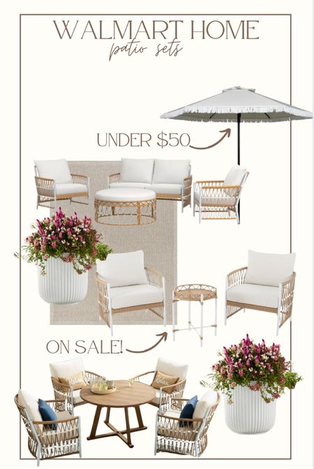 Walmart patio
Outdoor patio set
Outdoor dining set
Patio planter

#LTKsalealert #LTKSeasonal #LTKhome