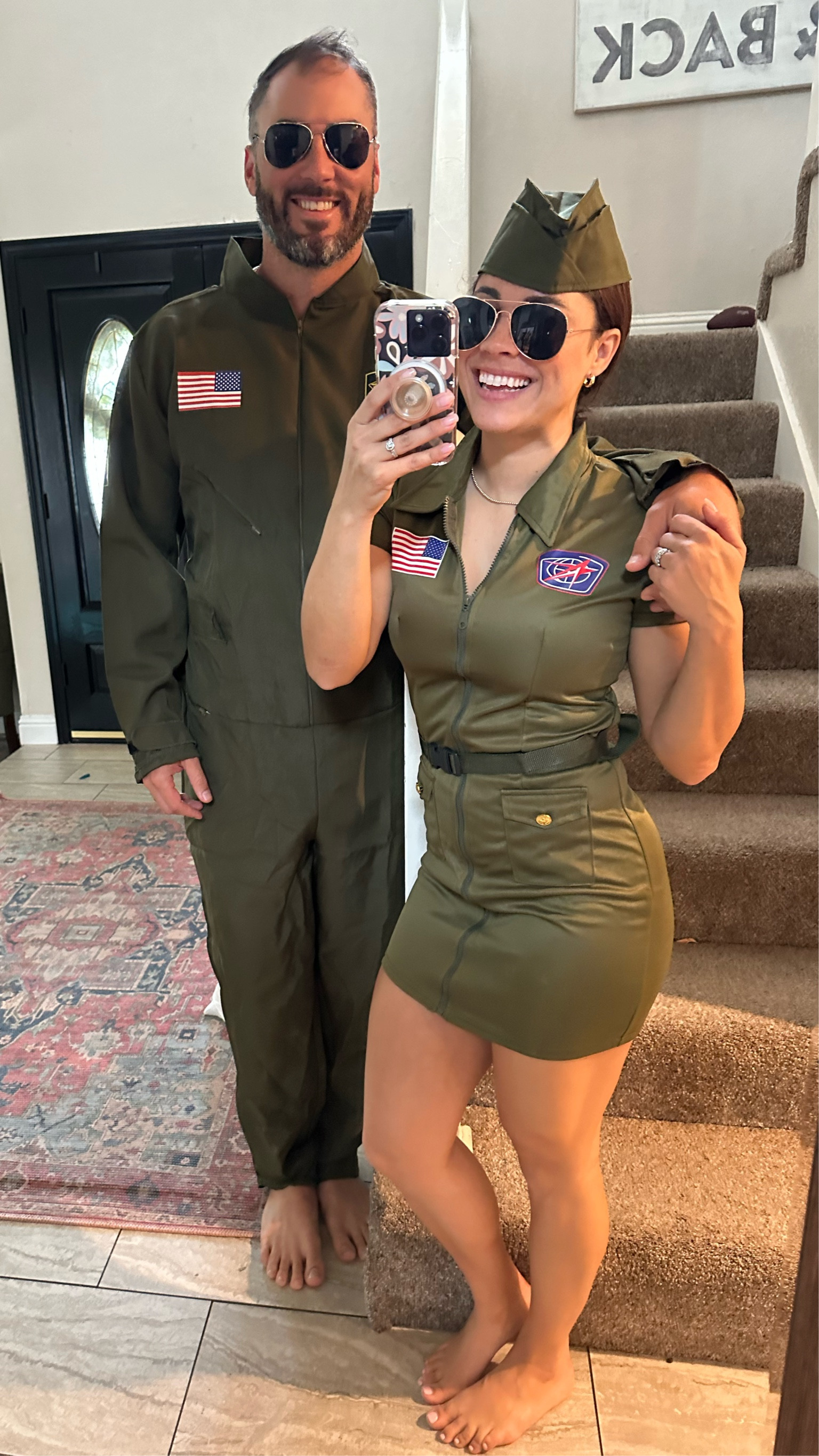 Couples Halloween costume idea! We’re going as Top Gun! 