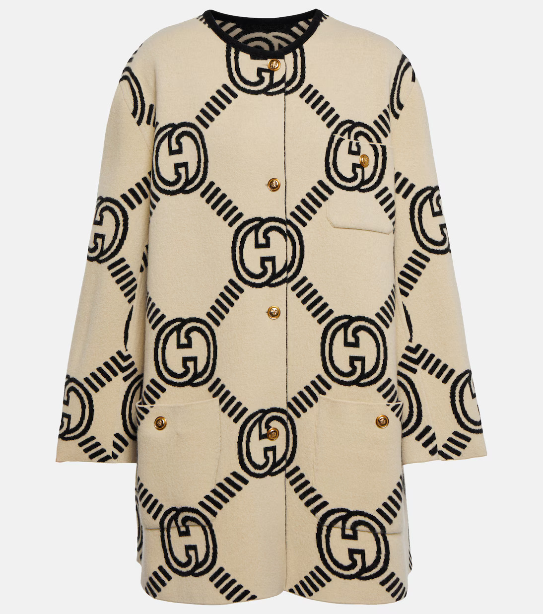 Interlocking G reversible wool cardigan | Mytheresa (US/CA)