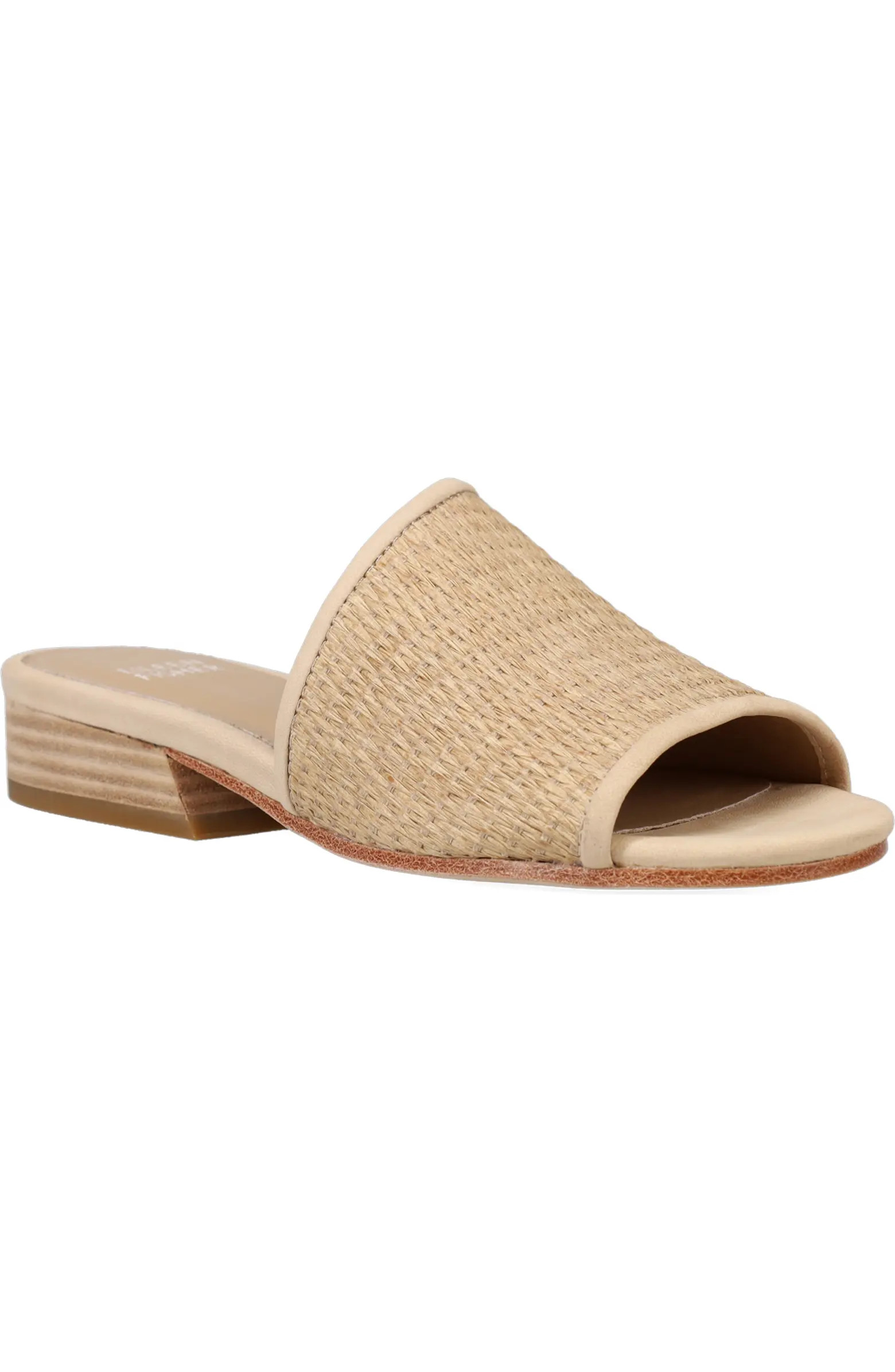 Eileen Fisher Noko Raffia Slide Sandal (Women) | Nordstromrack | Nordstrom Rack