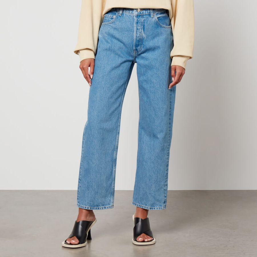 Anine Bing Gavin Denim Straight-Leg Jeans | Coggles (Global)