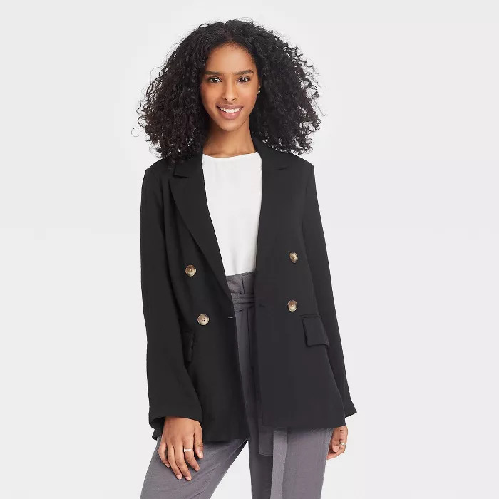 Women's Double Breasted Blazer - A New Day™ | Target