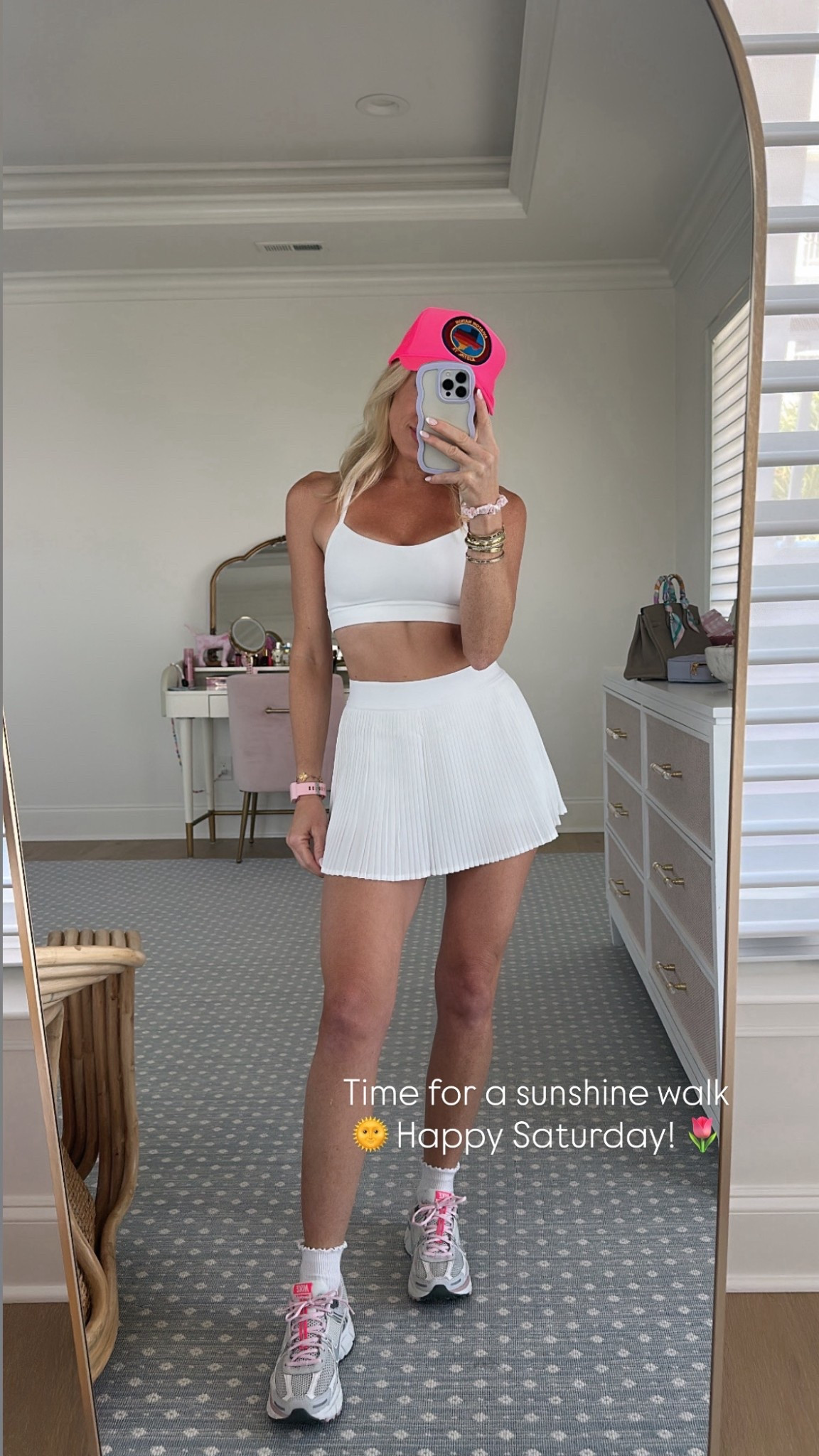 Lululemon white tennis skirt 

#LTKFindsUnder100 #LTKFamily #LTKActive