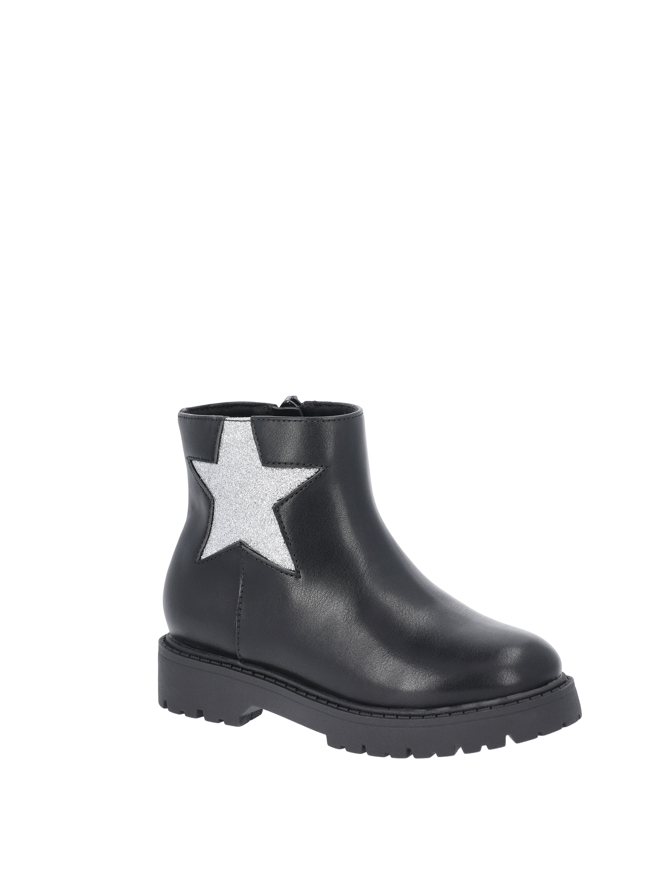 Wonder Nation Toddler and Girls Glitter Star Chelsea Boots | Walmart (US)