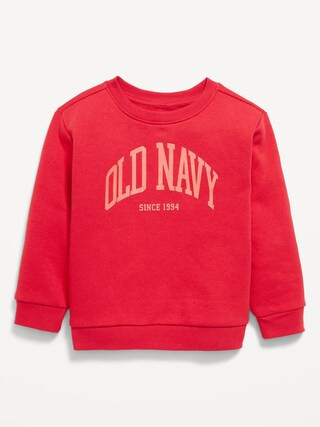 Oversized Logo-Graphic Sweatshirt for Toddler Boys | Old Navy (US)
