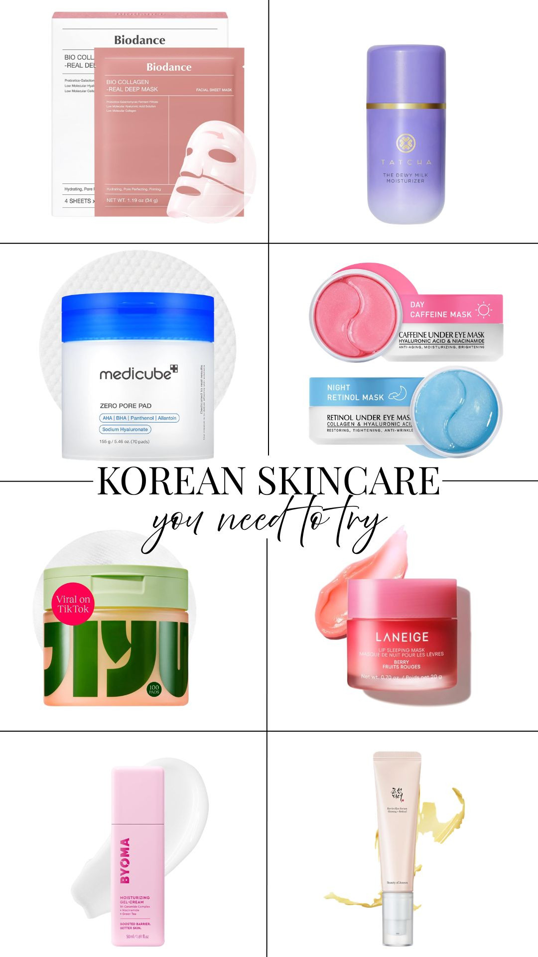 korean skincare you must try out! i love how there are no harsh chemical and that they tell you exactly what ingredients are in each product!


#LTKbeauty #skincare #koreanskincare #ltkskincare #koreanbeauty 

 