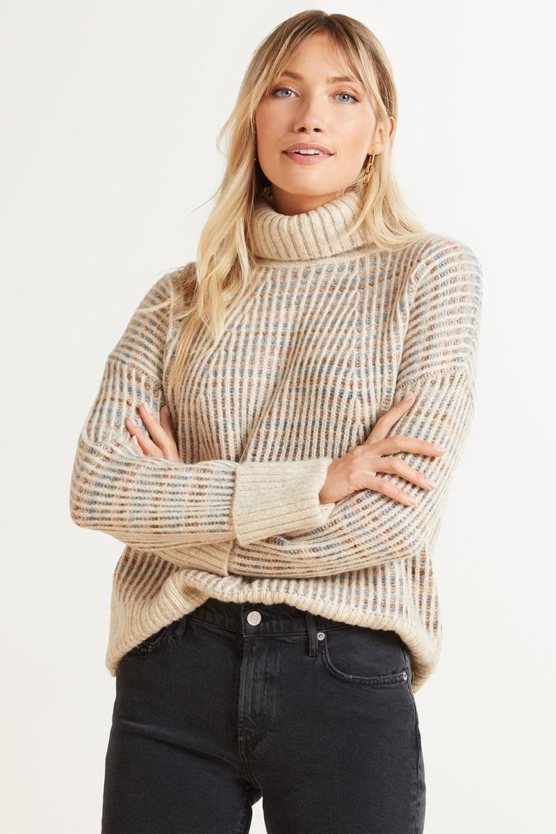 ROAN + RYAN Madison Turtleneck Pullover | EVEREVE | Evereve