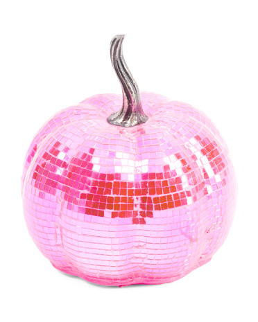 Disco Mirrored Pumkin Decor | Fall Decor | Marshalls | Marshalls