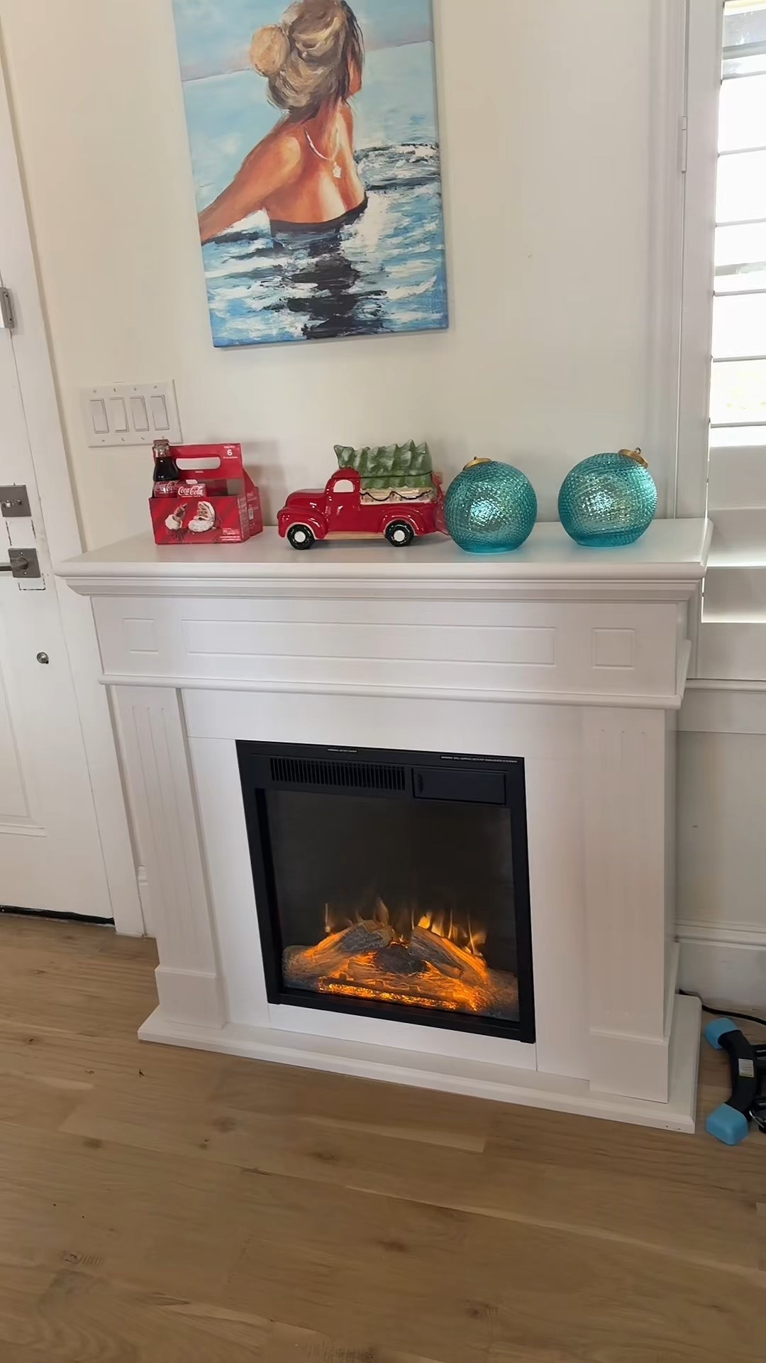 Cozy season is in full swing over here 🤍🔥
I finally upgraded our living room with this gorgeous white mantel fireplace and these super realistic Norfolk pine garlands — and I can’t even tell you how much warmer and more inviting everything feels.

The fireplace gives you all the ambience without the mess, and the garlands honestly look real in person. They’re fluffy, bendable, and perfect for stair rails, mantels, door frames… anywhere you want that classic holiday vibe.

If you’re decorating for the holidays or just wanting that cozy winter feel, these two pieces together completely transform a space. Linking everything for you in my LTK 🤍✨
:
	•	electric fireplace mantel
	•	white fireplace surround
	•	RW Flame fireplace
	•	modern farmhouse fireplace
	•	holiday home decor
	•	Norfolk pine garland
	•	6ft artificial garland
	•	real touch garland
	•	winter greenery decor
	•	Christmas mantel styling
	•	cozy living room ideas
	•	holiday decorating finds
	•	budget home decor
	•	neutral winter decor


#LTKSeasonal #LTKHome #LTKHoliday