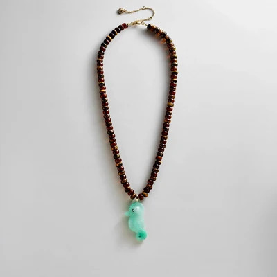 Sun Drift Semi-Precious Pendant Necklace - Seahorse | BaubleBar