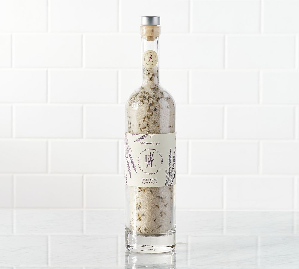 U.S. Apothecary Dandelion &amp; Lavender Bath Salt | Pottery Barn (US)