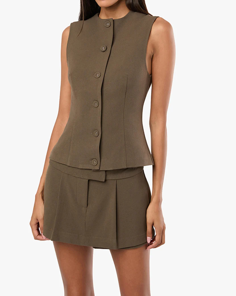 Button Down Vest | We Wore What