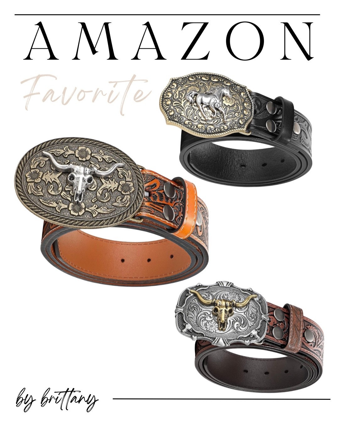 If you’re looking for an easy outfit upgrade, these Amazon western belts are it 🤎 Perfect for everyday wear with jeans, dresses, and casual outfits. Such a good affordable staple.

#LTKGiftGuide #LTKFindsUnder50 #LTKootd