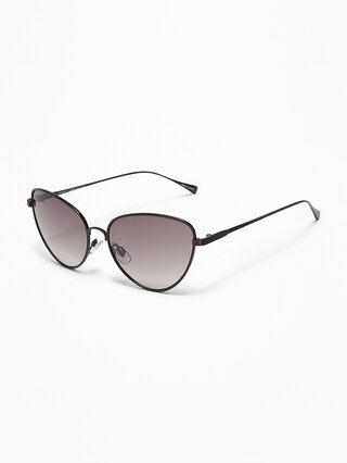 Wire-Frame Cat's Eye Sunglasses for Women | Old Navy US