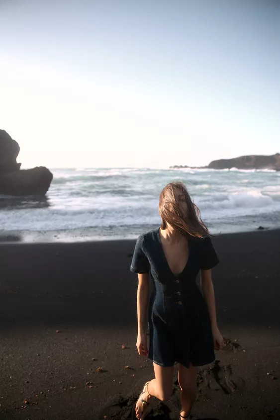 Z1975 DENIM MINI DRESS | Zara US