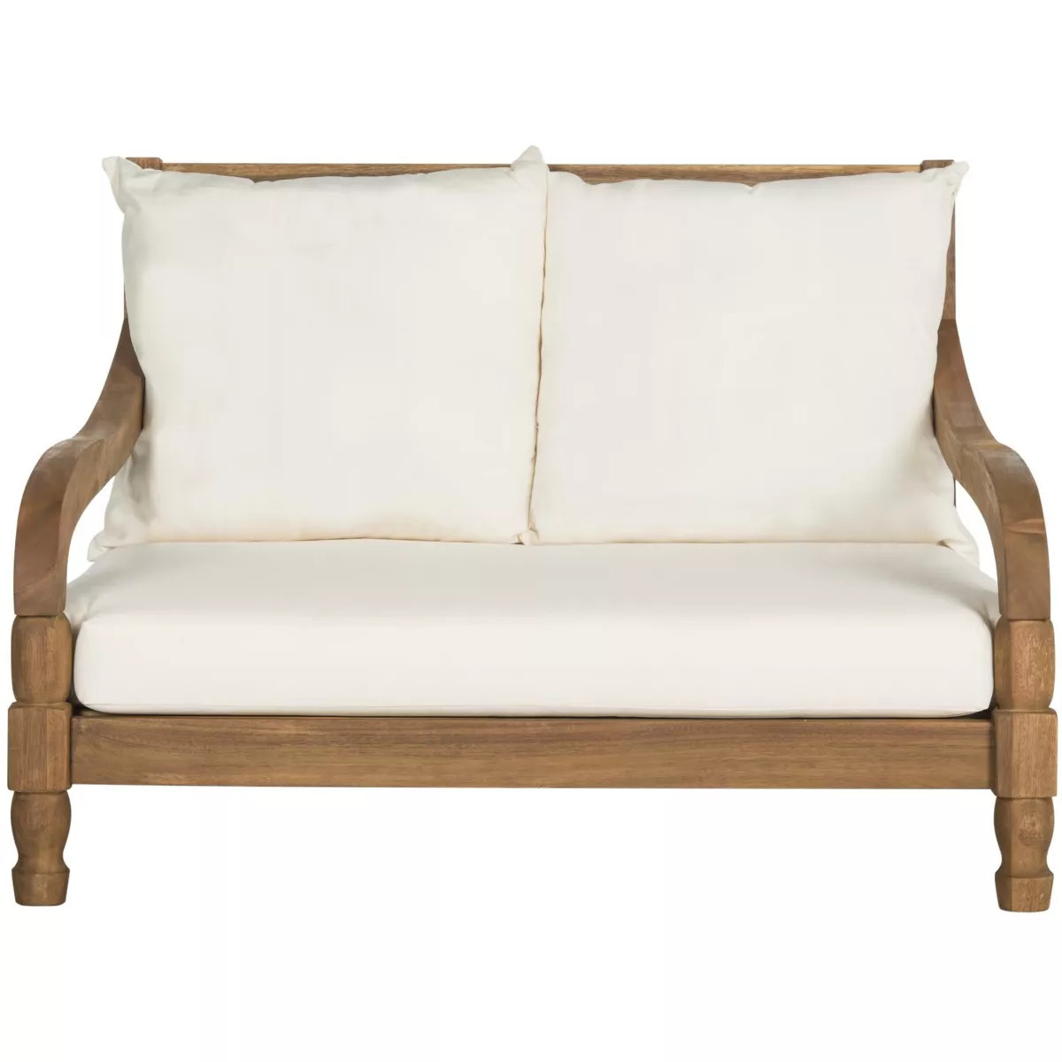 Pomona Lounger - Outdoor - PAT6740 - Natural/Beige -Safavieh | Target