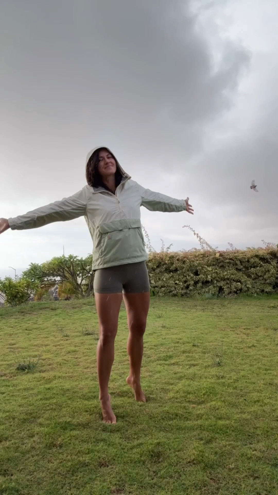 Something about a rainy day makes me want to drop everything and run outside. I love the smell and the peaceful energy it brings. Good thing this @carharttwomen rain defender jacket’s ready when I am 🌧️🙏🤍 @carhartt 

comment RAIN and I’ll send you a link to the jacket - happy rain playing my friends 🤍  

#LTKWorkwear #LTKFindsUnder50 #LTKSeasonal