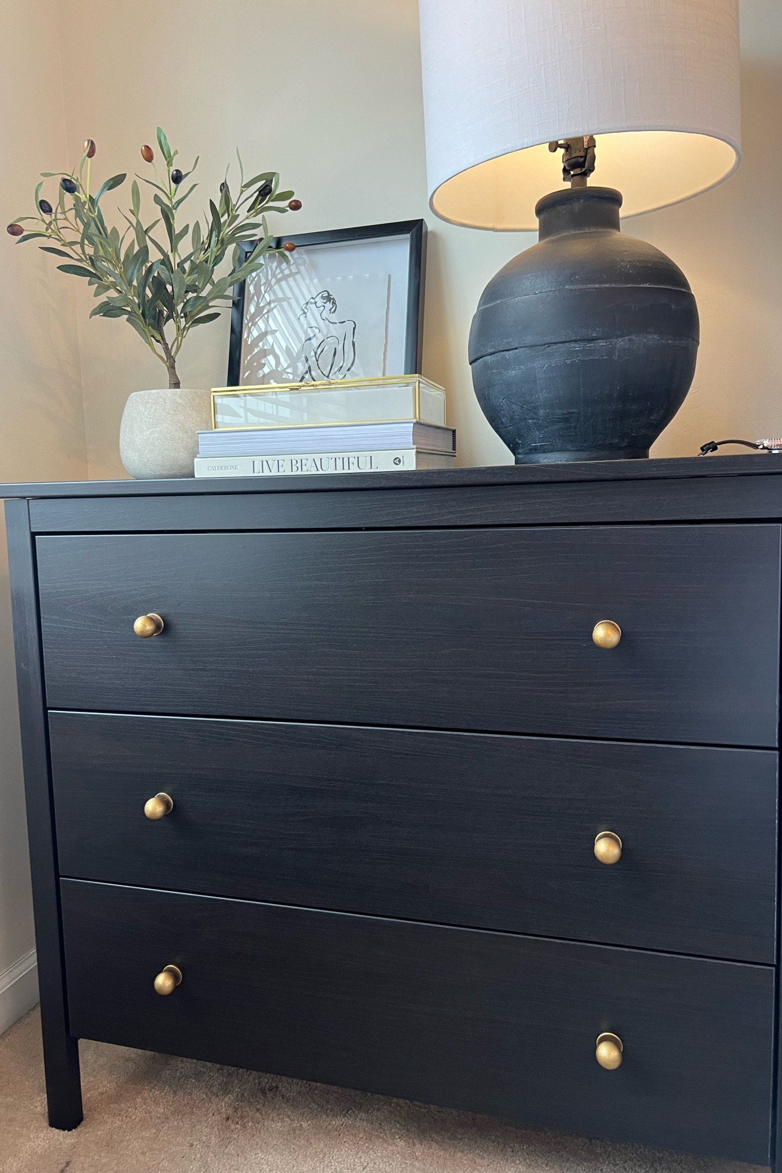 I’m absolutely in love with the way these Antique drawer knobs elevated my Ikea Koppang Dresser. 

Home decor. Bedroom decor. Vintage. Amazon Finds. Nightstand decor. Pottery Barn. Target finds. 

#LTKU #LTKhome