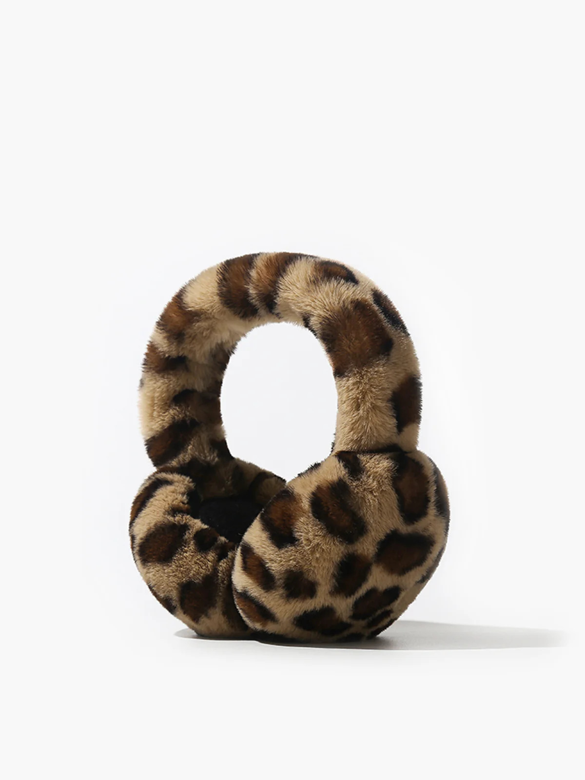 Leopard Fuzzy Earmuffs | Commense