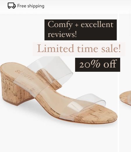 Clear sandals, comfort sandals, Summer sandals, Nordstrom sale finds, Schutz sale, Schutz sandals 

#LTKsalealert #LTKSeasonal #LTKshoecrush