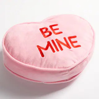 12" Pink Be Mine Heart Shaped Pillow by Ashland® | Michaels® | Michaels Stores