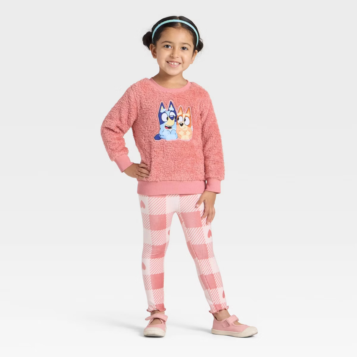 Toddler Girls' 2pc Disney Minnie Mouse Bow Cozy Woobie Sweatshirt and Velour Pant Set - Pink | Target