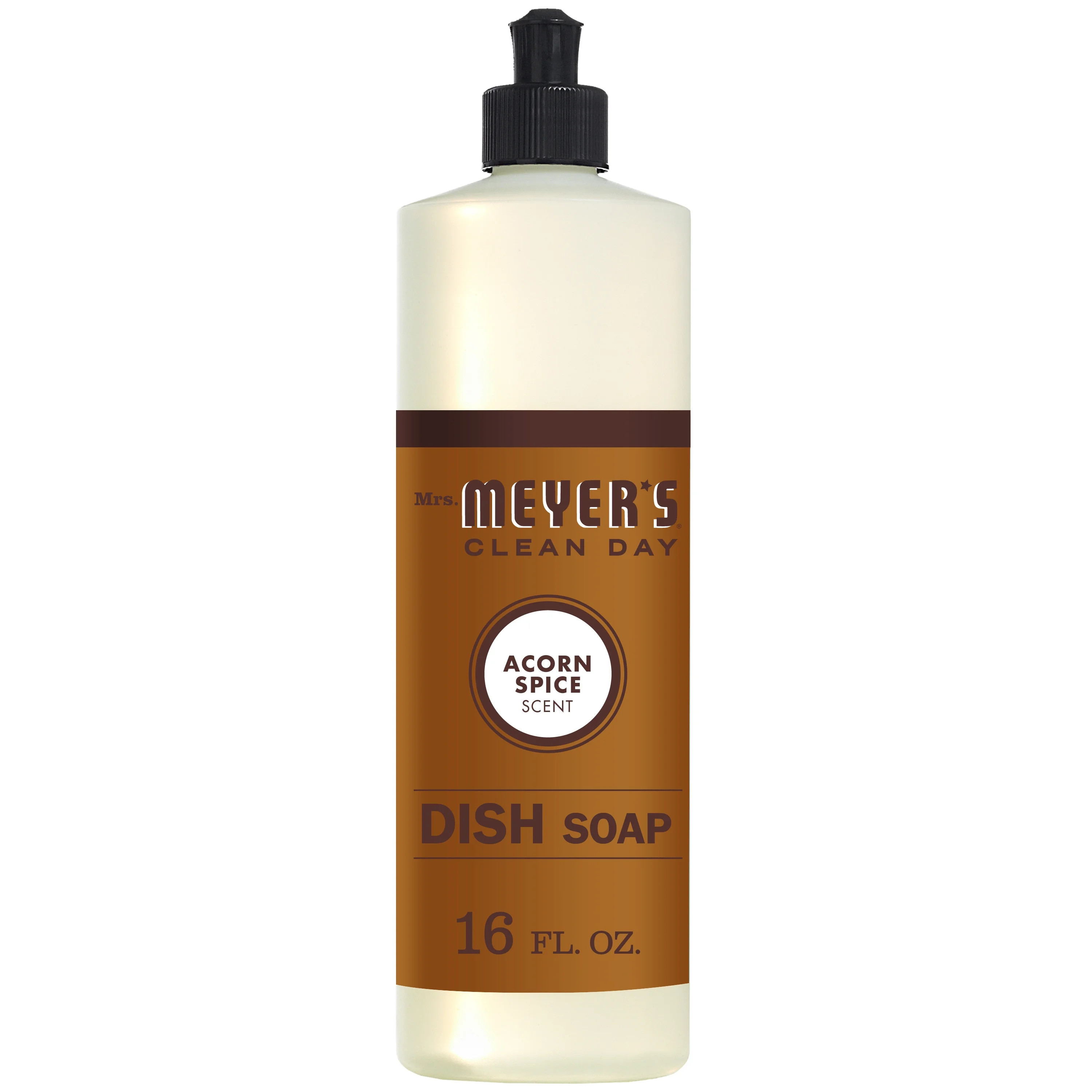 Mrs. Meyer's Clean Day Liquid Dish Soap, Acorn Spice Scent, 16 Ounce Bottle - Walmart.com | Walmart (US)