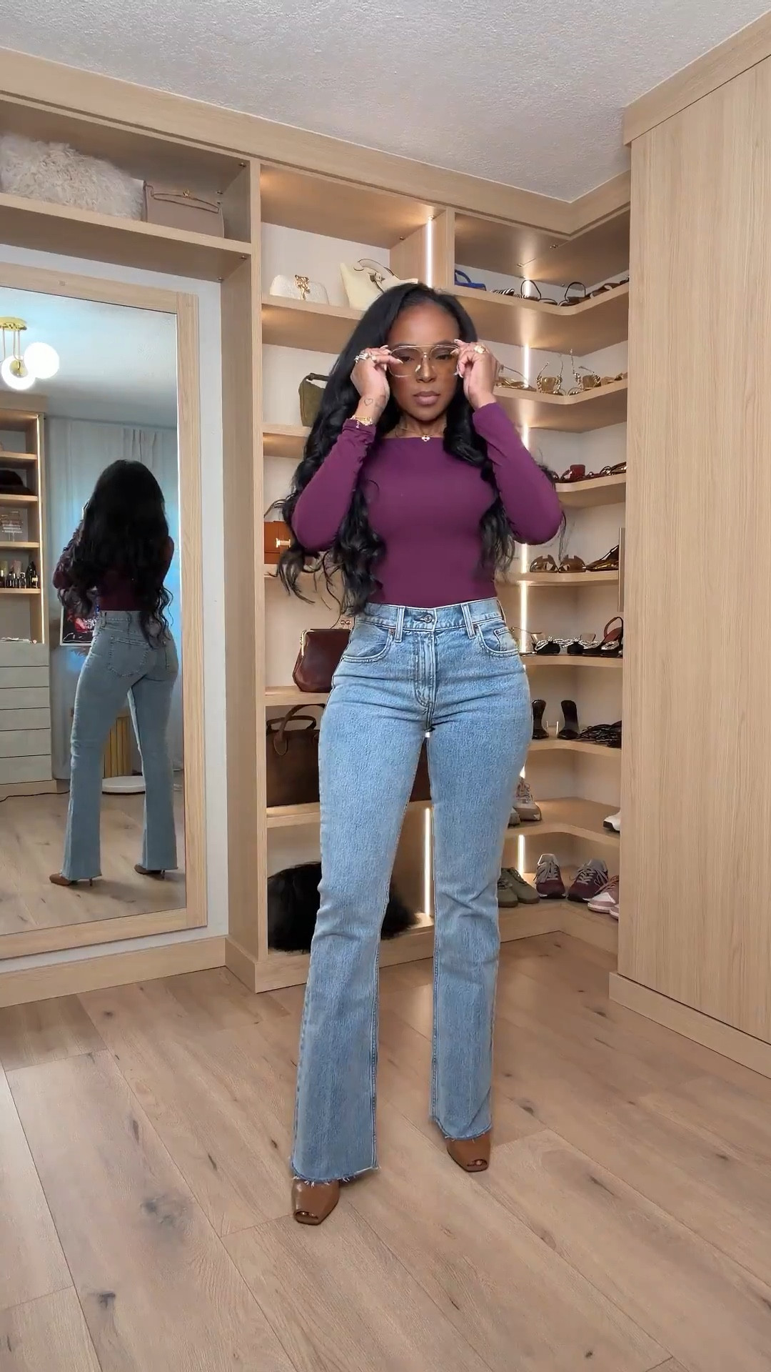 ✨ An elevated fall neutral moment with @Abercrombie denim — styled with a fitted long-sleeve top and pointed Amazon heels for an effortless, polished look. The @YSL bag ties everything together with that luxe touch.

Perfect for everyday chic, errands, and casual dinners.

📏 Sizing: Small
Height — 5’4” | 138 lbs | Bust — 34D | Waist — 27” | Hips — 40” | Jeans/Pants — 27 Long

Everything linked below for easy shopping✨

natural everyday wardrobe staples, elevated basics, flattering fall outfits, comfortable denim you can wear anywhere

Follow me on Instagram and YouTube @kirasfashionfinds

#LTKHoliday #LTKootd #LTKPetite