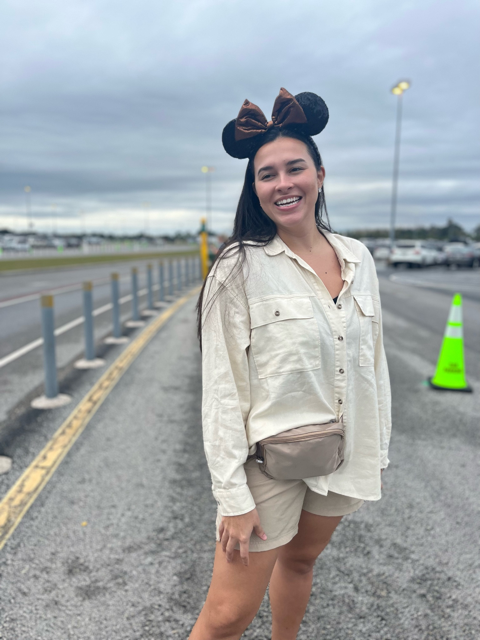 Fanny pack linked! Shorts are old navy, shirt is target, ears are from Mercari! 

#LTKtravel #LTKunder50 #LTKSeasonal