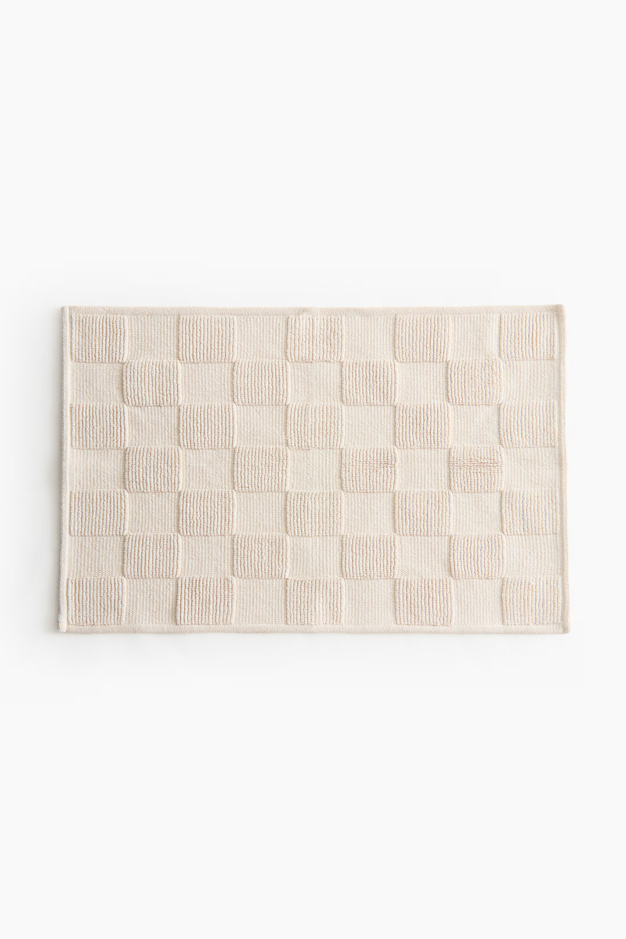 Checked Bath Mat | H&M (US + CA)