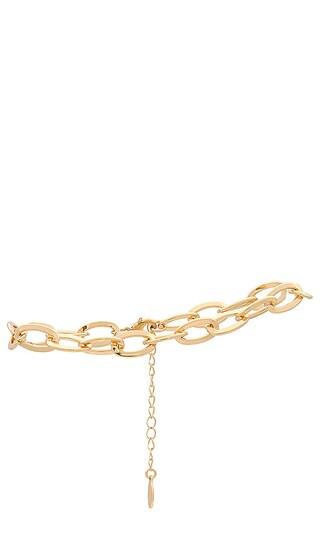 Rock My World Anklet in Gold | Revolve Clothing (Global)