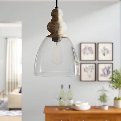 Lillian 1-Light Bell Pendant | Wayfair North America