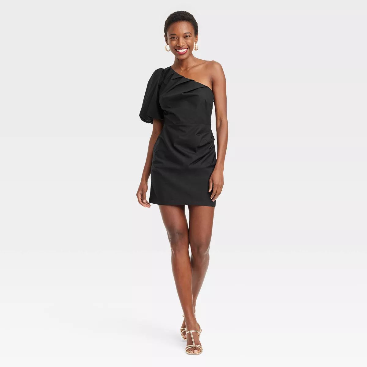 Women's One Shoulder Mini A-Line Dress - A New Day™ | Target