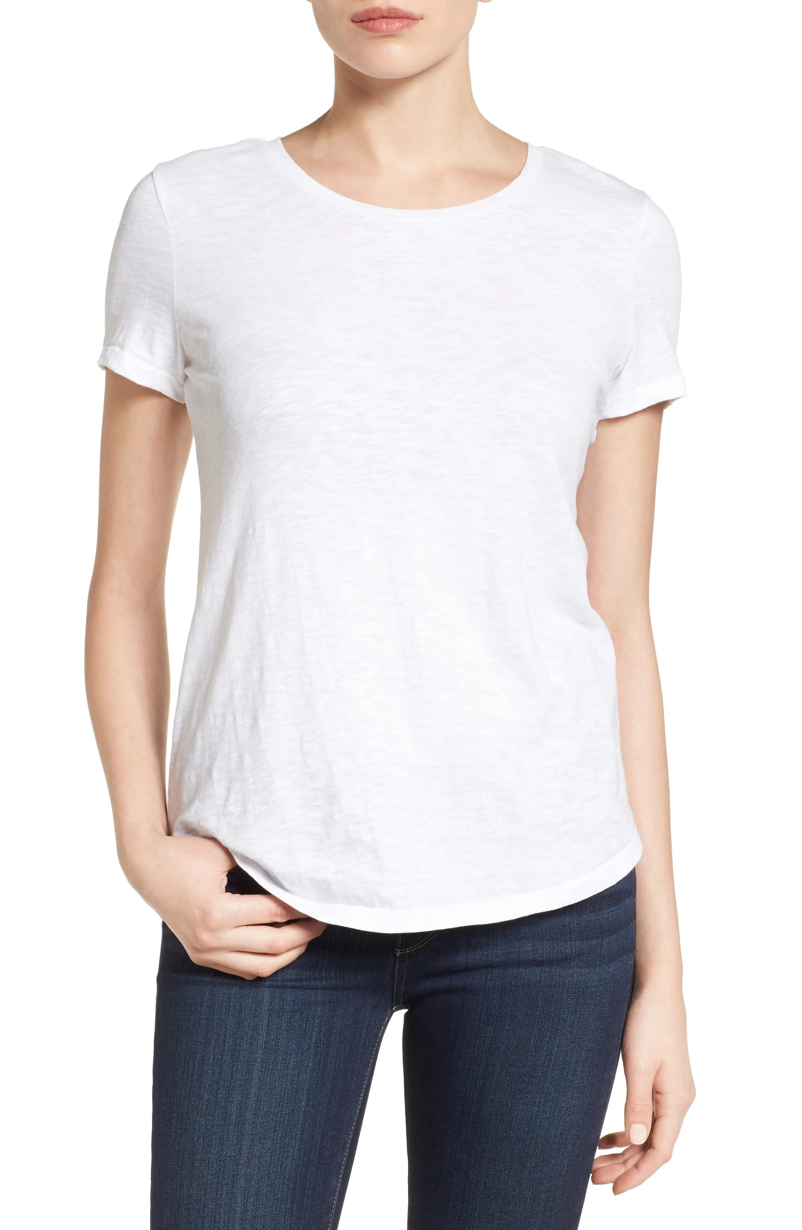 Slub Crewneck Tee | Nordstrom