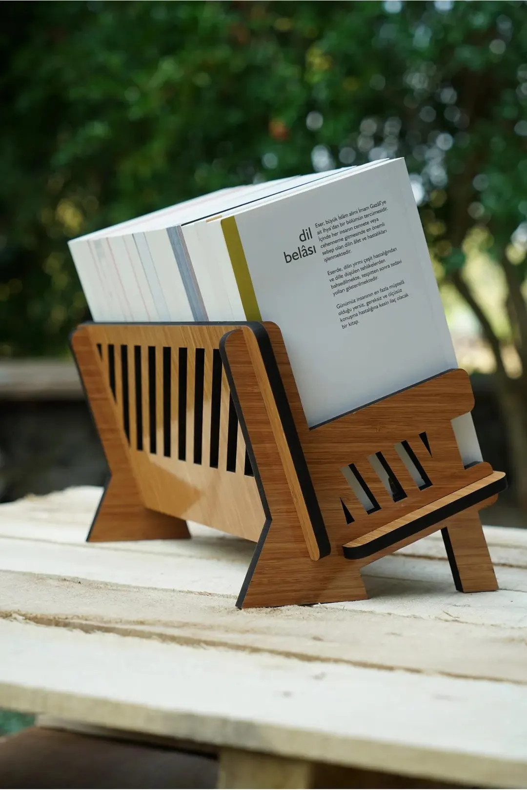 Book Holder Stand for Readers, Book Lover Gift, Book Valet Tray, Book Organizer, Book Storage, Bo... | Etsy (US)