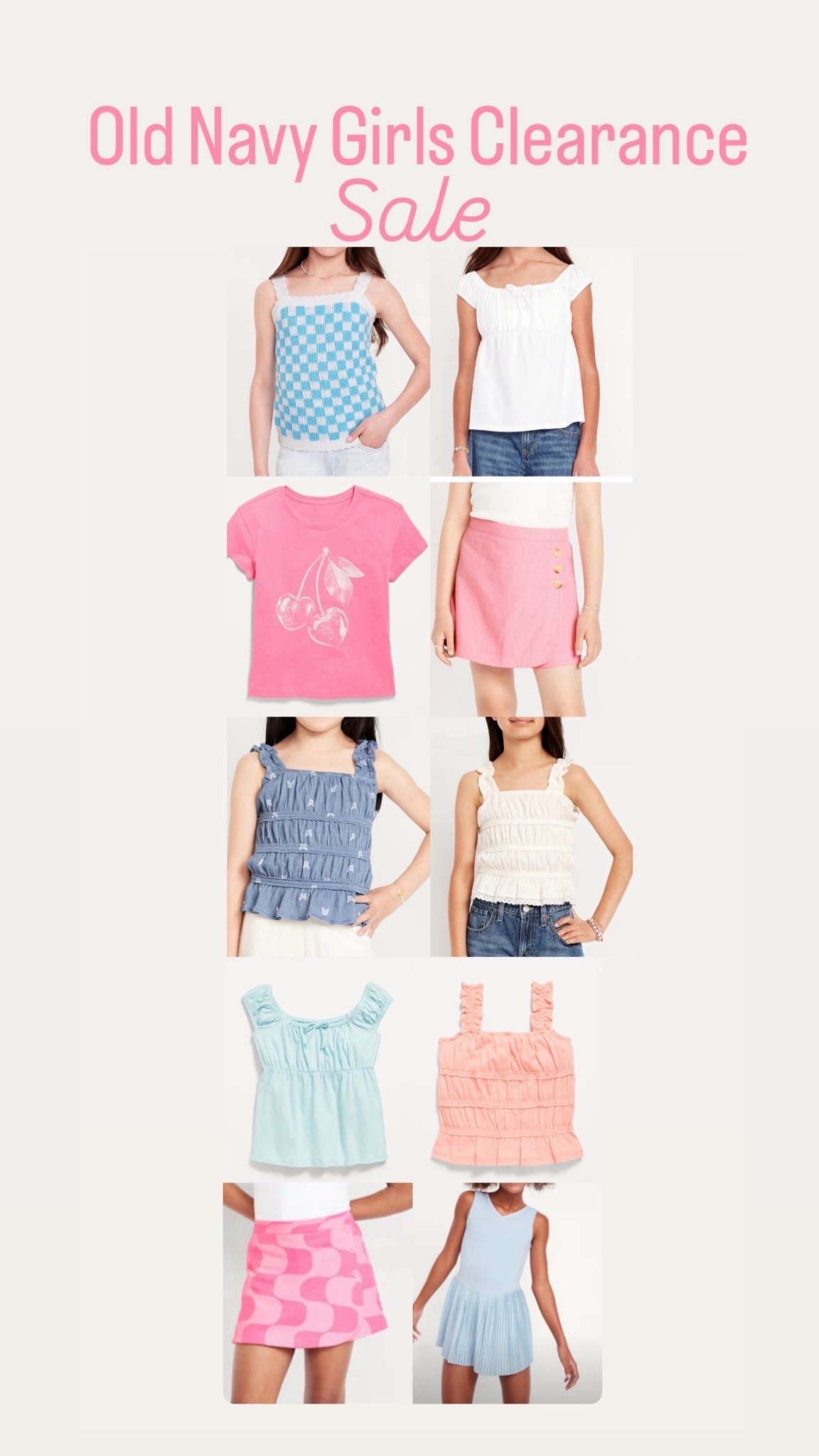 Girls Old Navy Clearance Sale 

#LTKStyleTip #LTKSaleAlert #LTKKids